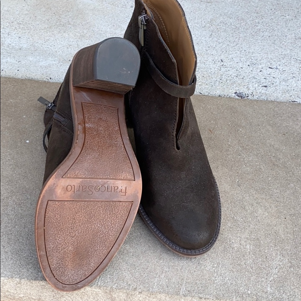 Suede Booties - image 2